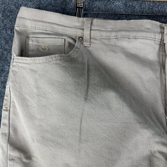 Gloria Vanderbilt Jeans Womens 22W Amanda Tan Cotton Stretch Pockets - Picture 4 of 10